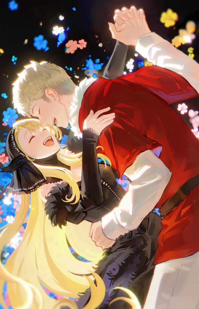 或许我们应该跳舞
#ダンジョン飯 #DeliciousinDungeon #玛露西尔 #Marcille #マルシル
#DungeonMeshi #Laicille #ライシル