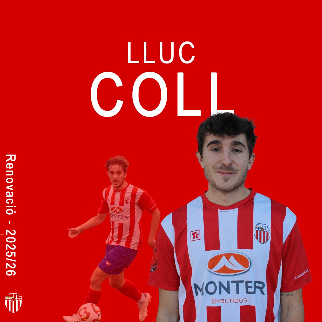 RENOVACIÓ

El migcampista Lluc Coll confirma la seva renovació amb el Club Futbol Sant Jaume Olot B

🙌 De nou us venim a anunciar una gran renovació, com no podria ser, en Lluc Coll. Un jugador que ha demostrat un gran nivell a la categoria.

⚽ Lluc, demostra-ho de nou!