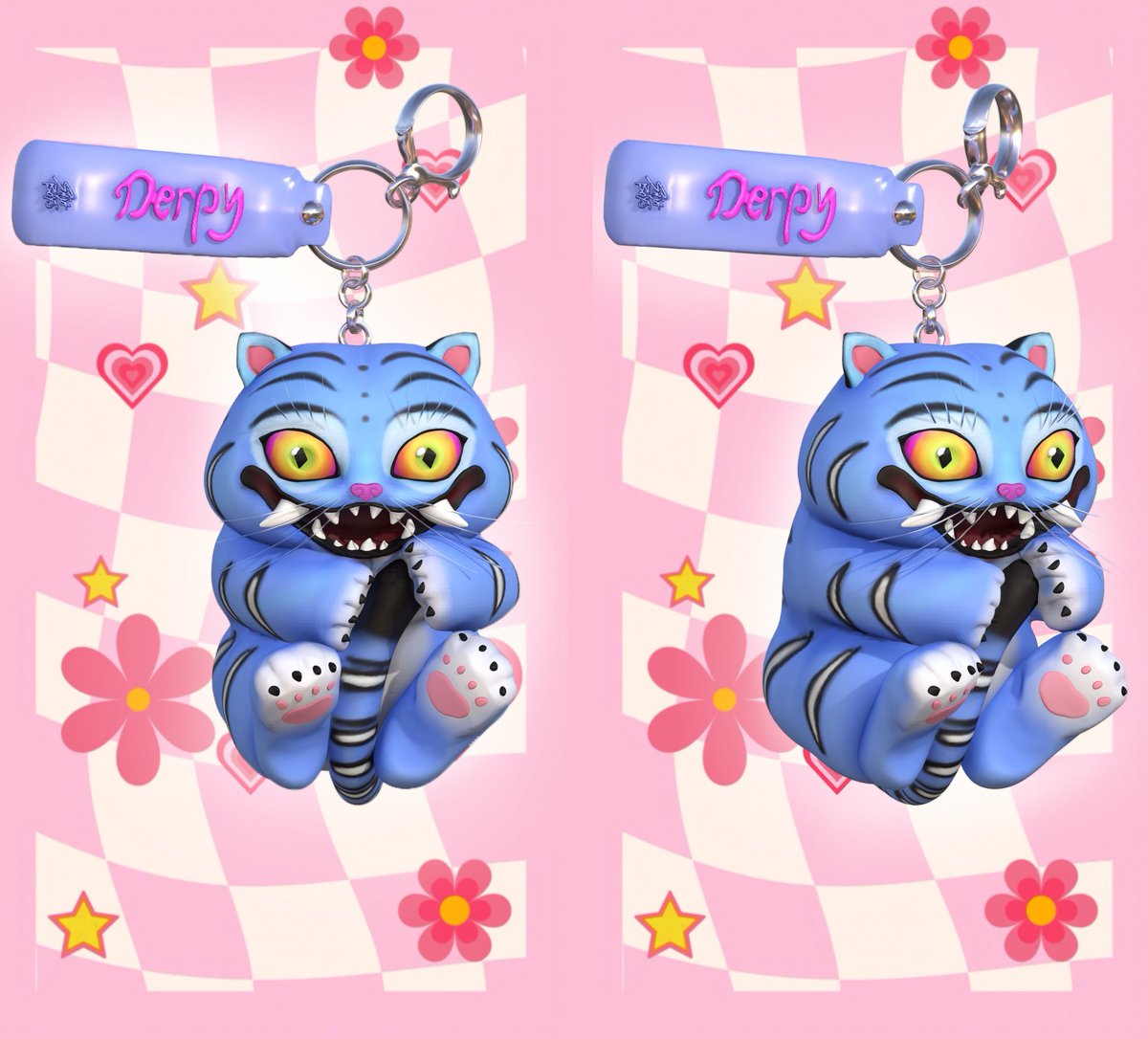 ลองฝึกปั้น 3d ในเดลในไอแพดดู ประเดิมด้วยน้องนี่แหล่ะ--

พวงกุญแจแบบใช้เองงี้555

#KPOPDEMONHUNTERS  #sajaboys #derpytiger