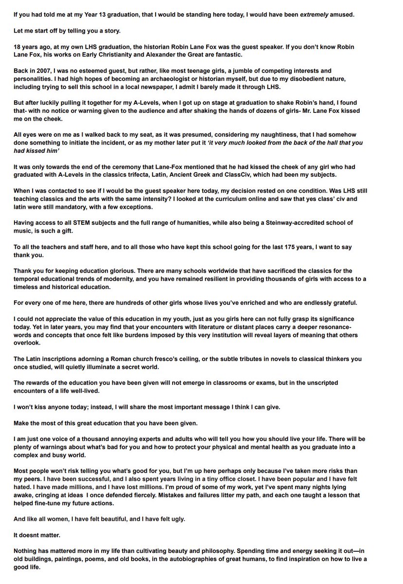 rivatez's tweet image. Today, I had the opportunity to address the graduating class of my high school on its 175th anniversary.
I was the naughtiest kid in my year, and partly it felt like retribution. But mostly, I was grateful.
Sharing the words of my speech below