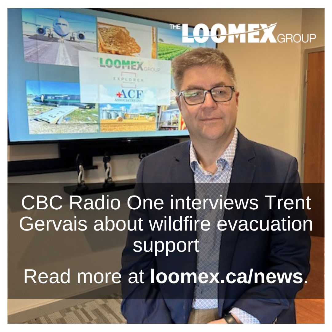 In early June, 2,000+ evacuated from Sandy Lake First Nation due to Red Lake 12. With Loomex’s help, 300 were brought to Peterborough. CEO Trent Gervais spoke with CBC’s Nav Nanwa about the response.
Press release: lnkd.in/dW4nq6ZX
Interview: lnkd.in/d8u5cepW
