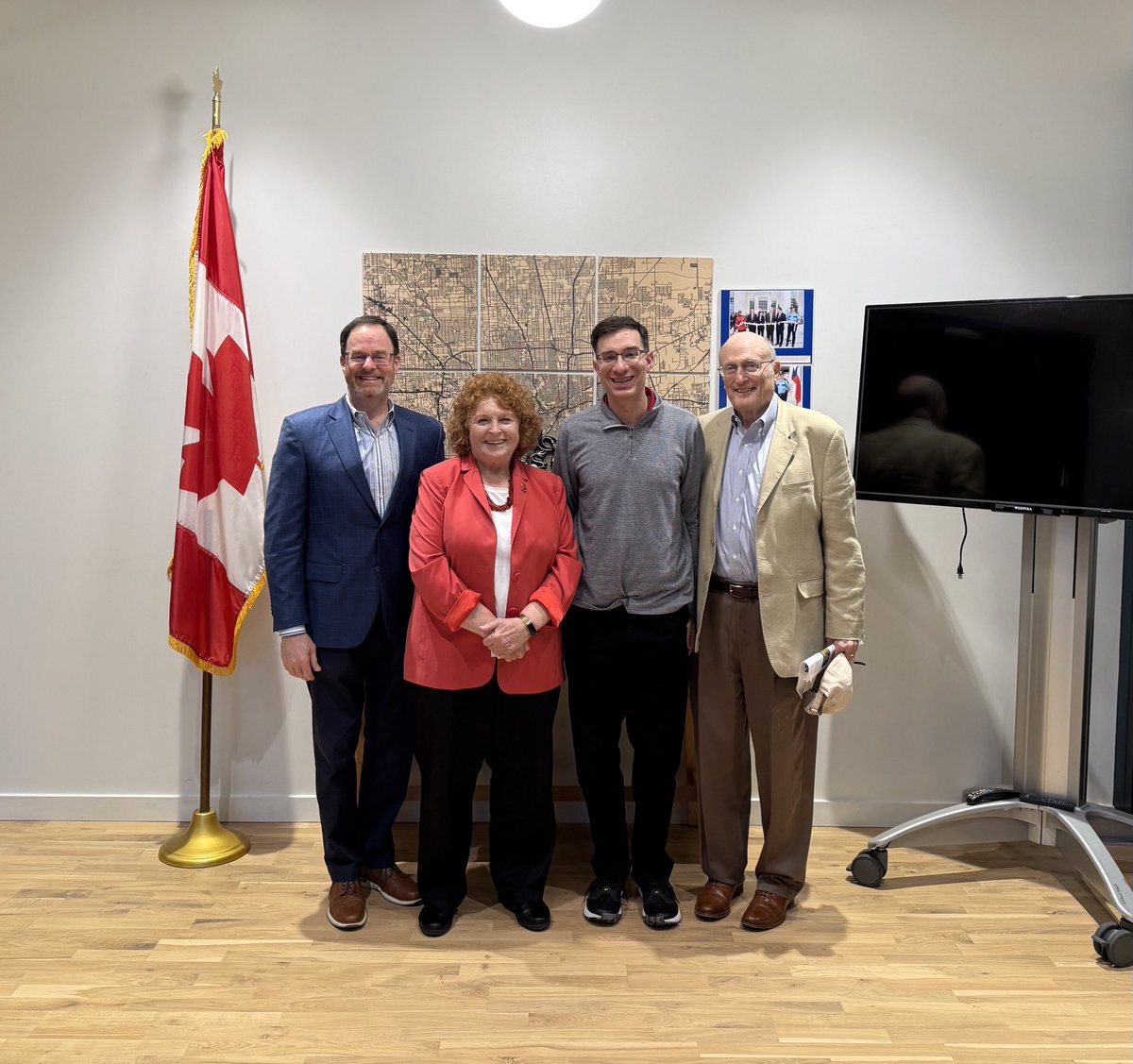 Thank you to Consul General of Canada and ⁦<a href="/CanCGDallas/">Consulate General of Canada in Dallas</a>⁩ for a great visit last week with International Affairs Committee Members from ⁦<a href="/ADLSouthwest/">ADL Southwest</a>⁩!