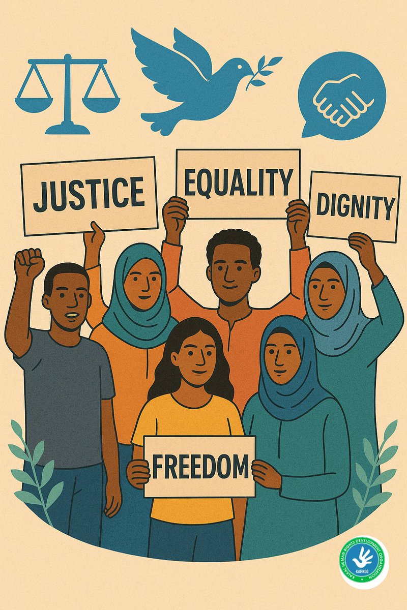 kalkalhuman's tweet photo. ๐ Promoting human rights requires 4 key approaches:
1๏ธโฃ Advocacy & awareness
2๏ธโฃ Legal protection
3๏ธโฃ Community engagement
4๏ธโฃ Policy & reform
@Kalkalhuman is committed to justice, equality, and dignity for all. โ๐ฝ
#HumanRights #KAHRDO #SpeakUpForRights #kalkalhuman #JusticeForAll