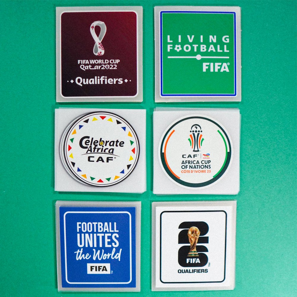 FootpressFR's tweet photo. Nouveaux patchs, désormais disponibles sur https://t.co/Le4SNocwAD ! 🌈♨️

(Euro 2025 Switzerland Women, World Cup Qualifiers 2022, World Cup Qualifiers 2026, CAN 2023 &amp; UEFA Foundation 10)

New badges, now available on https://t.co/Le4SNocwAD https://t.co/11ir7BChet