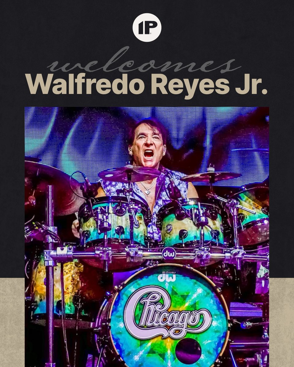 IP welcomes the legendary Walfredo Reyes Jr., the current drummer for the iconic rock band Chicago and is one of the most versatile drummers in the world today! 🙌

Read his full artist info l8r.it/5EIx