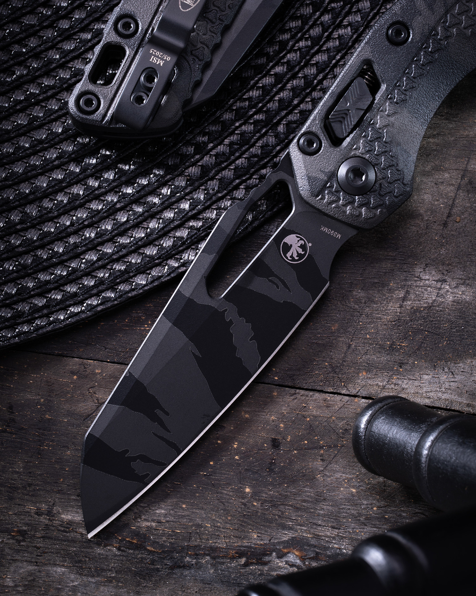 microtechknives's tweet photo. Mission-ready.

The MSI Midnight Tiger Stripe Camo is built for operational reliability under the harshest conditions.

Trusted by professionals who demand precision, durability, and zero compromise.

#MicrotechKnives #MicrotechMSI #DutyGradeGear #MissionReady #MILSPEC #TacticalEdge #MadeInUSA #EDC #MSI
