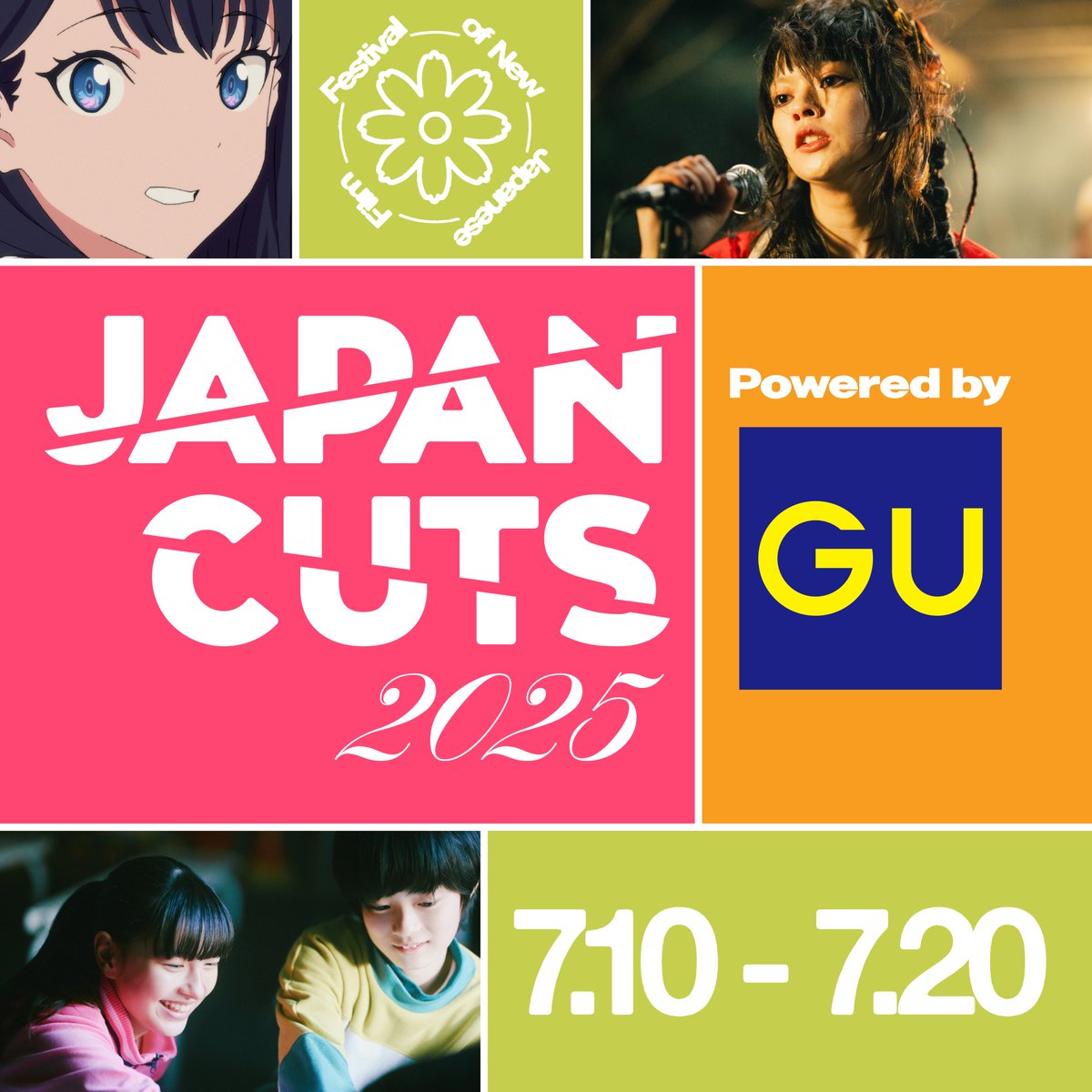 Tribeca's tweet image. Keep festival season going with #JAPANCUTS Powered by GU, North America's largest celebration of contemporary Japanese cinema, returning to @japansociety from July 10–20!
Use code TRIBECA20 for 20% off all screenings: japansoc.org/3I4Nlut