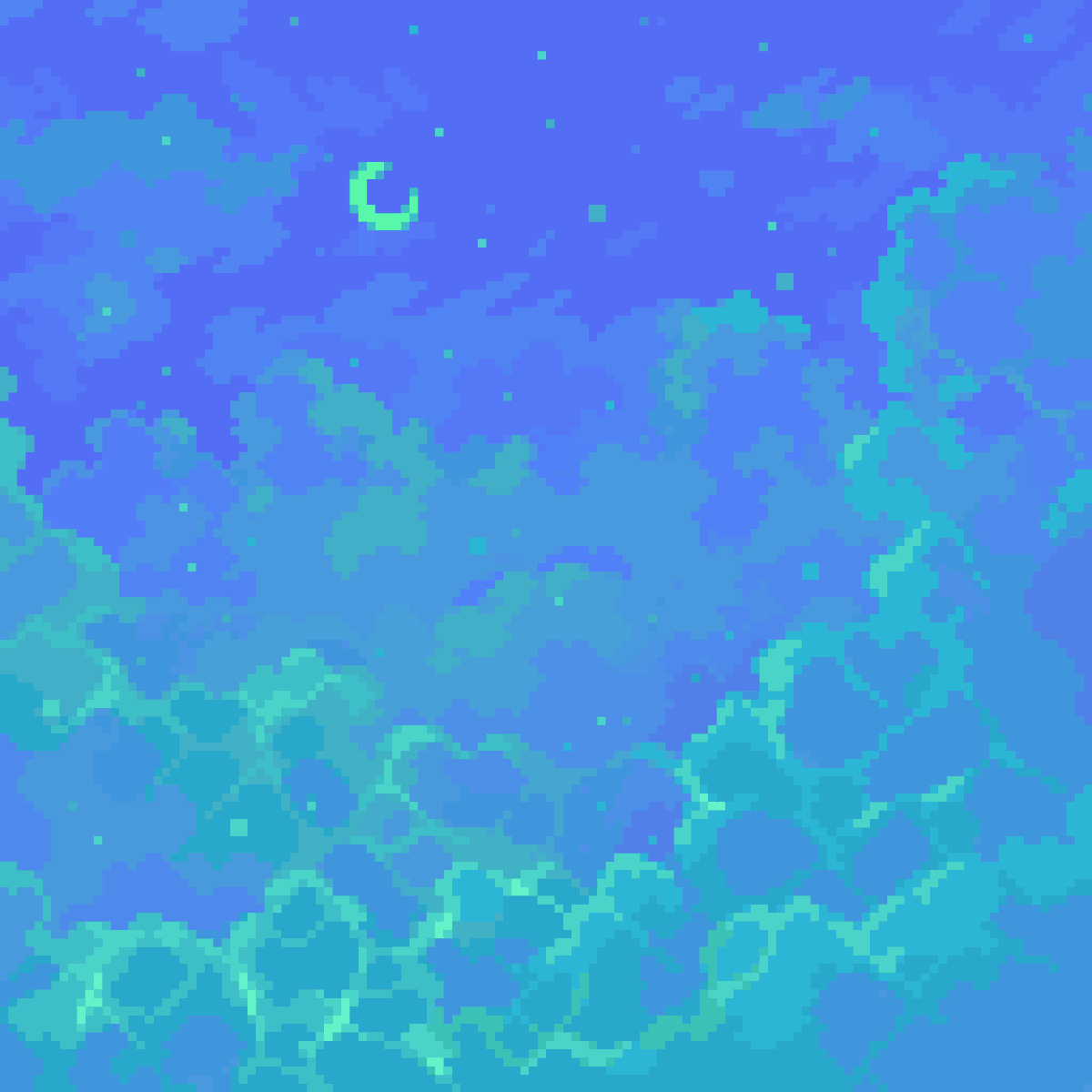 PixelArtJourney's tweet photo. Cloudscape #pixelart https://t.co/9kNw4zCepK