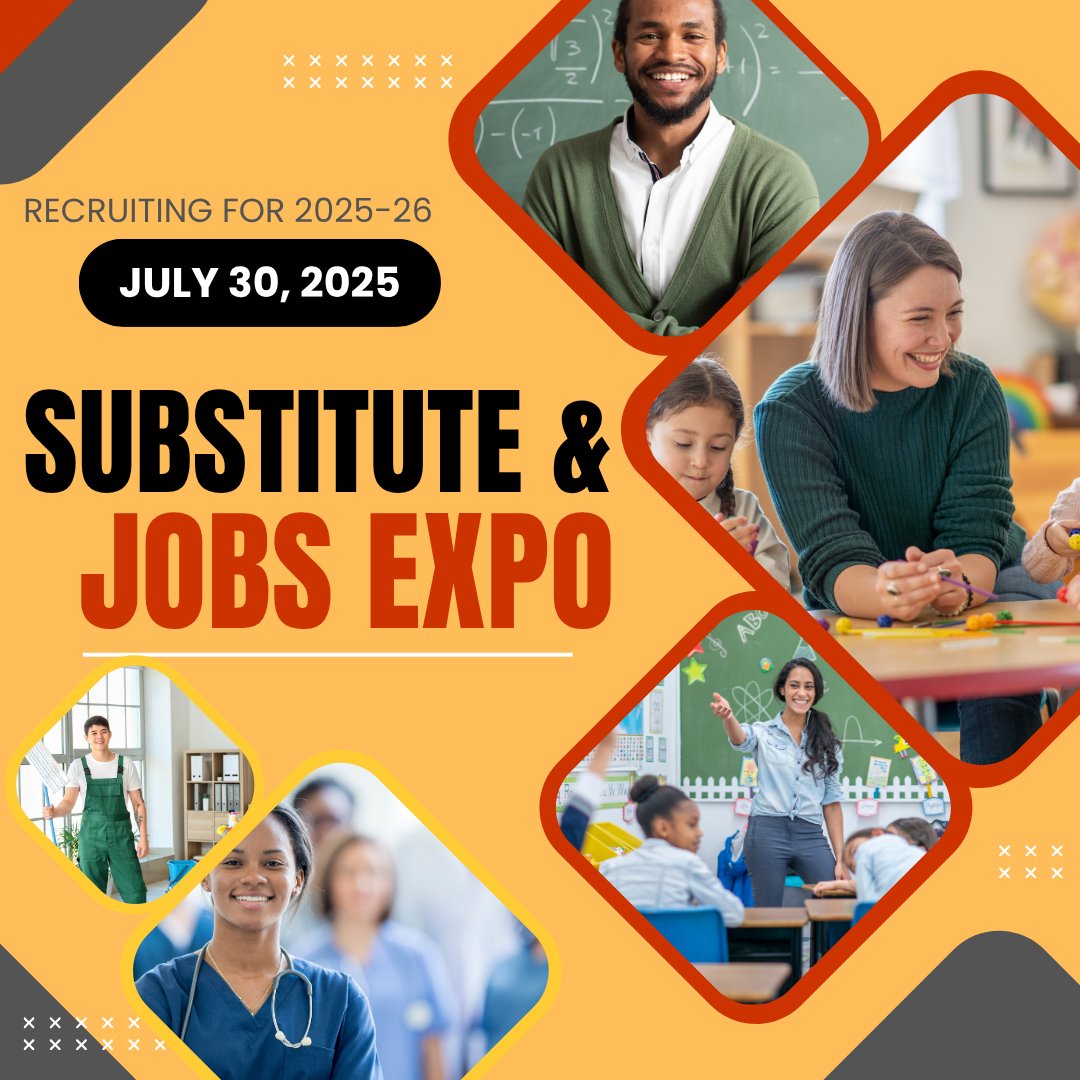 Amherst CSD (@amherstcsd) on Twitter photo Our Substitute & Jobs Expo is July 30. We are looking for subs at all levels for all buildings. Apply by July 23 at amherstschools.org/departments/hu…. Share this post with your friends! <a href="/BuffStateCAPE/">Buffalo State CAPE</a> <a href="/NiagaraNursing/">Niagara Nursing</a> <a href="/UBGSE/">UBuffalo GSE | Education</a> <a href="/UBNursing/">Nursing | University at Buffalo</a> <a href="/FisherNews/">St. John Fisher University</a> Our Substitute & Jobs Expo is July 30. We are looking for subs at all levels for all buildings. Apply by July 23 at amherstschools.org/departments/hu…. Share this post with your friends! <a href="/BuffStateCAPE/">Buffalo State CAPE</a> <a href="/NiagaraNursing/">Niagara Nursing</a> <a href="/UBGSE/">UBuffalo GSE | Education</a> <a href="/UBNursing/">Nursing | University at Buffalo</a> <a href="/FisherNews/">St. John Fisher University</a>