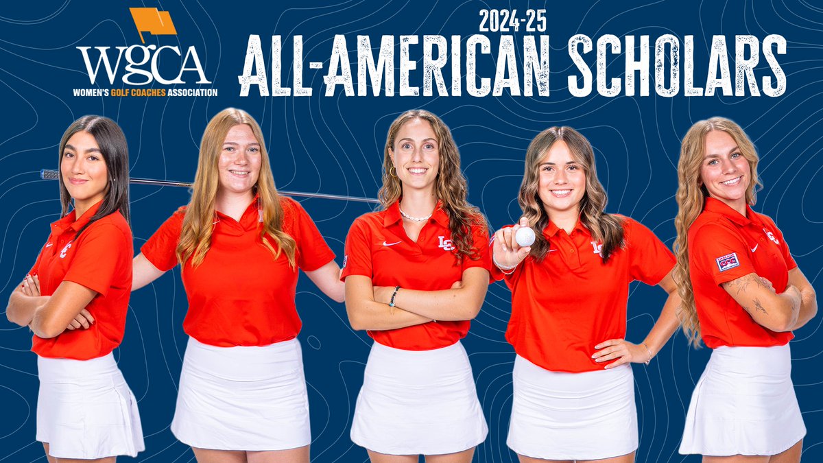 LCWarriors's tweet image. Five Women’s Golfers Tabbed WGCA All-American Scholars
lcwarriors.com/news/2025/6/30…