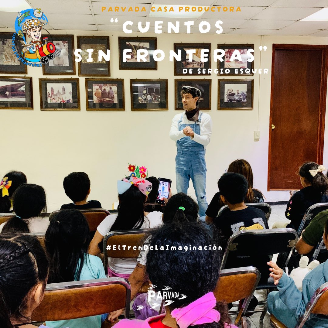 ParvadaCP's tweet photo. ¡Momentos de #CuentosSinFronteras en el Mercado de Jamaica, CDMX! ¡Una función llena de risas, música y magia! ¡Gracias por tan increíble público! 👏🏻🎭😁☺️😉

🚂🎭📖🎶✨
 
@AlasyRaices 
@cultura_mx 
@ParvadaCP 
#ElTrenDeLaImaginación #TeatroInfancias https://t.co/fleYZf2vsR