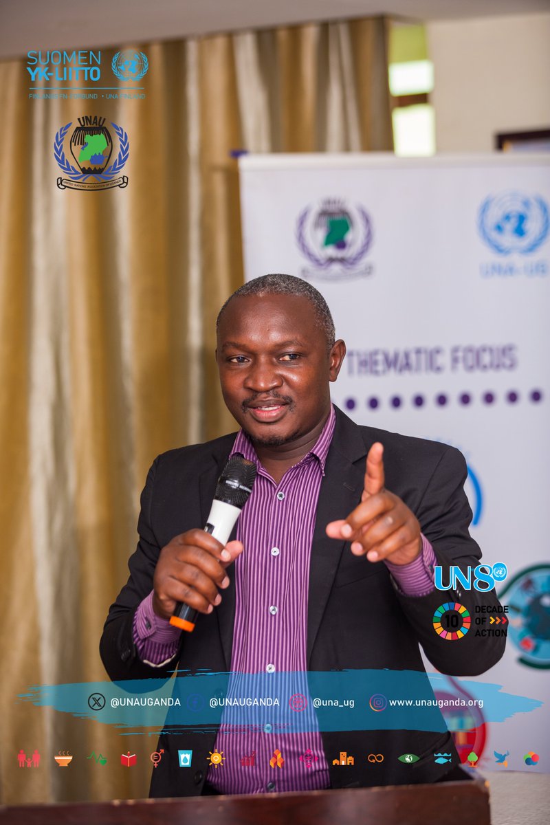 UNAUGANDA's tweet image. While presenting on SDG 3 and the Right to Health, Moses Talibita (@unhco ) emphasized that health is not a gift- it's an entitlement.

He stressed that mothers have a right to maternity leave and supportive conditions for breastfeeding, boldly stating, "No mother should die…