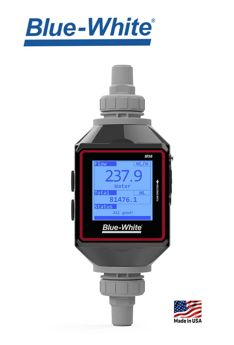 BlueWhiteInd's tweet image. Eliminate Guesswork & Simplify Processes w/ Sonic-Pro® MS6 Chemical Feed Flow Meter. MS6 employs the latest ultrasonic tech to accurately measure & verify chemical being dosed to your system. More: bit.ly/30vTN7Q #ultrasonic #chemicaldosing #flowmeter #flowmeasurement