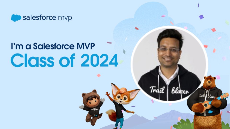 Feeling incredibly honored and humbled to share that I've been renewed as a Salesforce MVP🙏

Huge congratulations to the New MVP Class of 2025, my fellow renewed MVPs and all Hall of Fame MVPs🎉 

THANK YOU to each one of you♥️Looking forward to continue to learn &amp; help others🤝