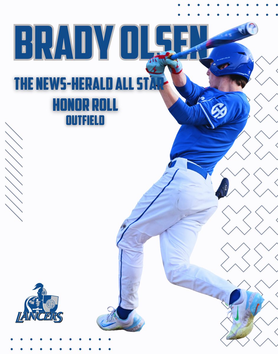 Gilmour Athletics (@galancerad) on Twitter photo Congrats to the four <a href="/GilmourBaseball/">Gilmour Baseball</a> athletes who earned <a href="/NHPreps/">News-Herald preps</a> All-Star status for the 2025 season!
🔹Sean Pitrone ‘26 - 2nd Team
🔹CJ Santagata ‘26 - 2nd Team
🔹Zac Titas ‘25 - 2nd Team
🔹Brady Olsen ‘25 - Honor Roll
#GoGA Congrats to the four <a href="/GilmourBaseball/">Gilmour Baseball</a> athletes who earned <a href="/NHPreps/">News-Herald preps</a> All-Star status for the 2025 season!
🔹Sean Pitrone ‘26 - 2nd Team
🔹CJ Santagata ‘26 - 2nd Team
🔹Zac Titas ‘25 - 2nd Team
🔹Brady Olsen ‘25 - Honor Roll
#GoGA