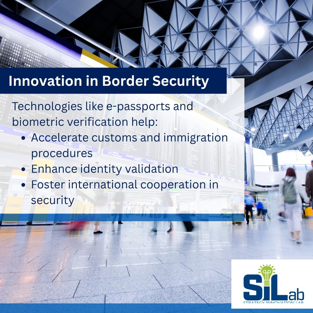 Crossing borders is more high-tech than ever as e-passports, biometrics, and more are speeding up travel and boosting security.

At the SILab, we're inspired by innovations that improve public services while meeting real-world needs.
#GlobalTravel #BorderSecurity #TechInnovation