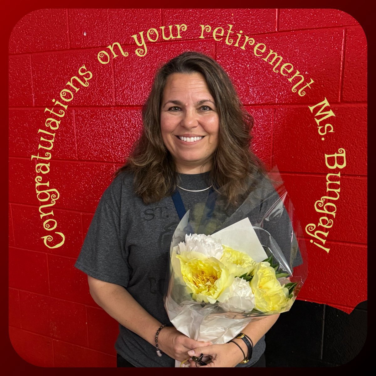 🖤❤️Wishing all the best to Ms. Bungay as she embarks on a well-earned retirement! Here's to new beginnings and exciting new chapters. Your dedication and heart have left a legacy that will echo in our halls for years to come. Congratulations! ❤️🖤