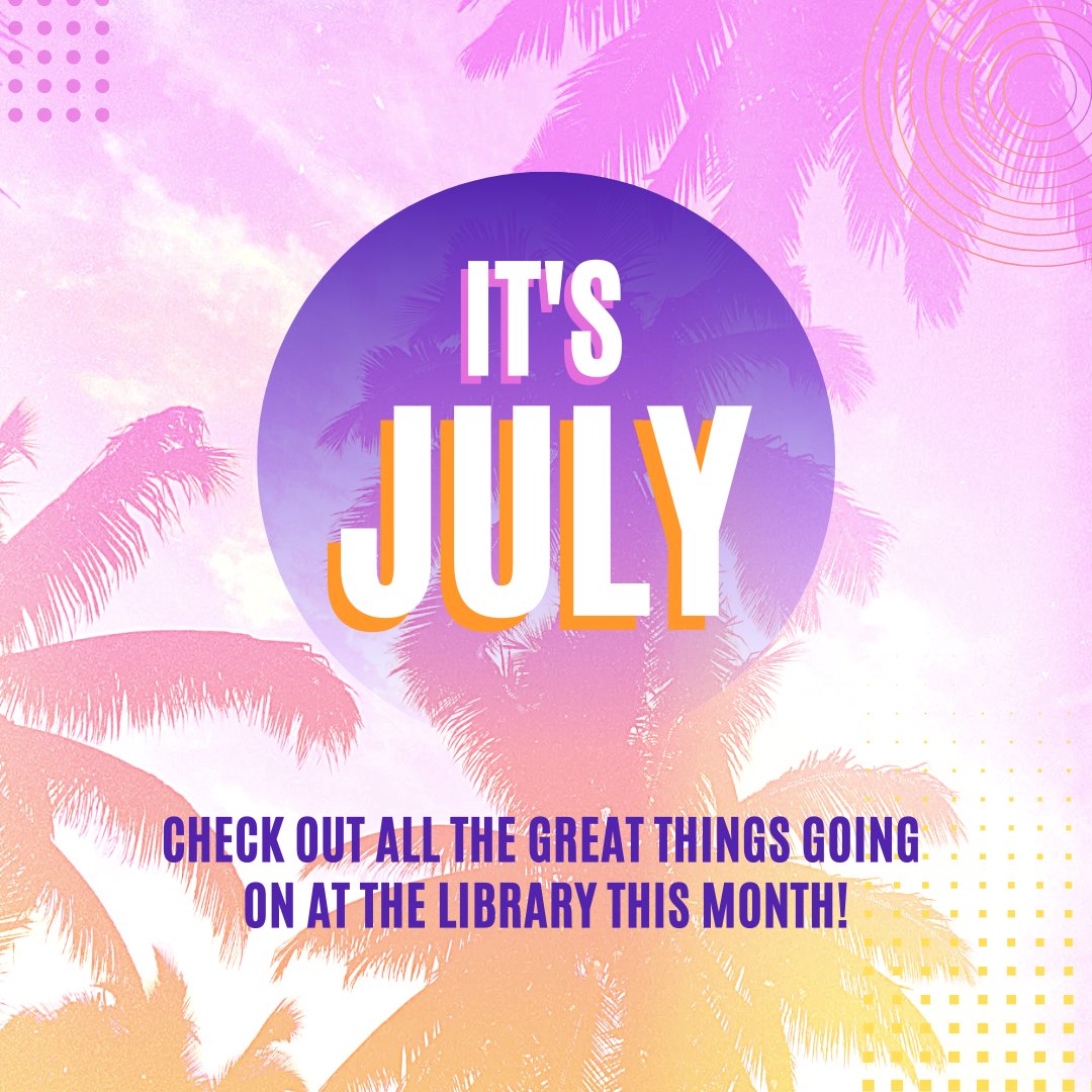 WyckoffLibrary's tweet image. July newsletter: 
conta.cc/3GlgjWr