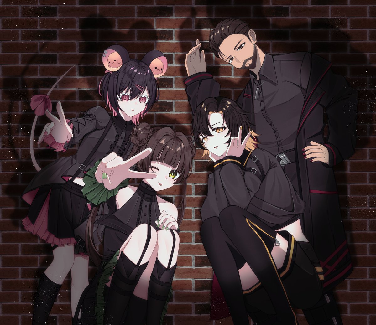 shinnrin_shiori's tweet photo. I drew the art for our Beyond the Way cover! and nym colored it!
Also did the character design waho i love character designing so happy i got to do this!!
#shinnrinart #GalleNym #SpikerScribble #Lilandscape https://t.co/S8gVMTxWpp