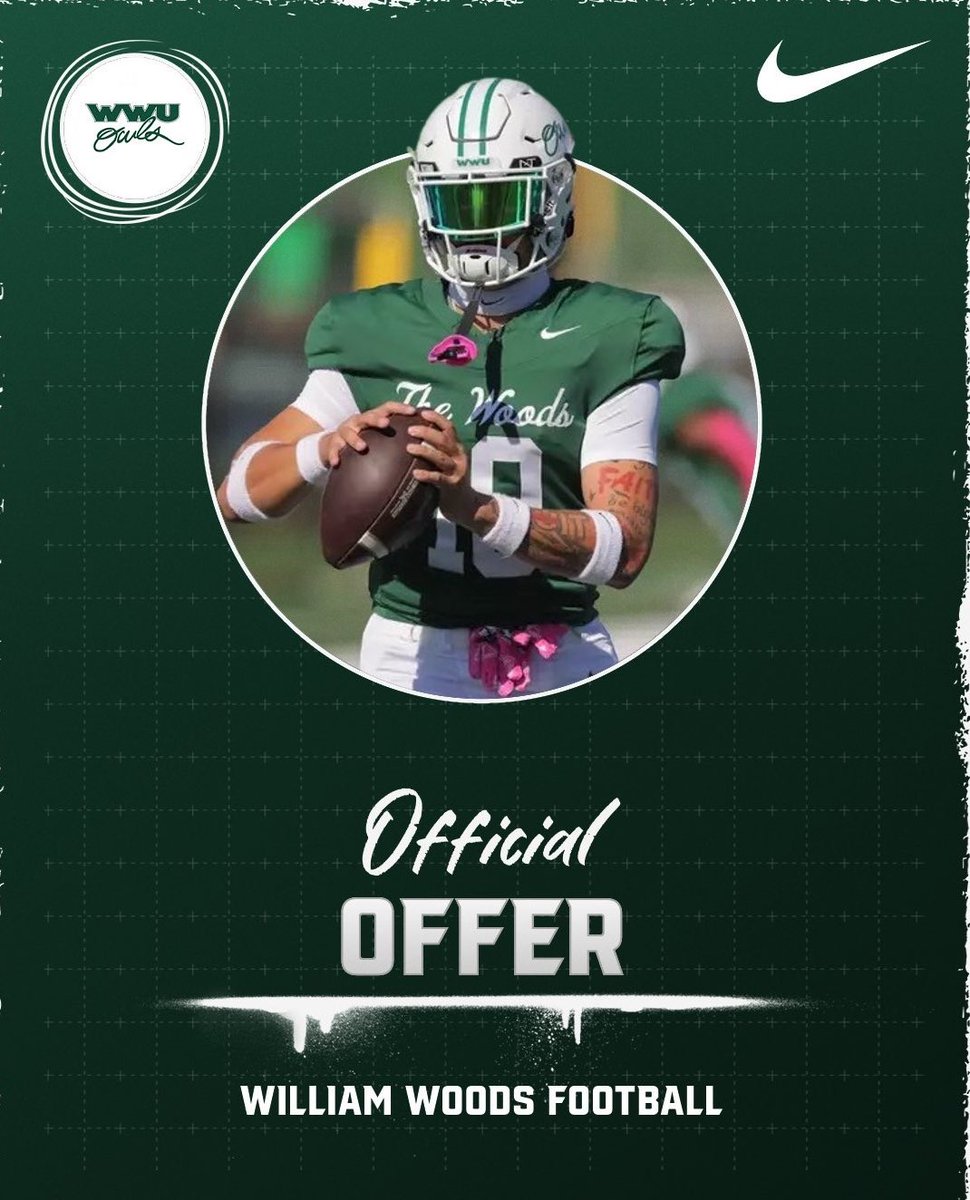 After a great conversation with <a href="/22Coleman22/">Justin Coleman</a> 
I am blessed to have received a scholarship offer from Willam Woods University! 

<a href="/CitrusFootball/">Citrus College Football</a> <a href="/Coach_Hayashi/">Brandon Hayashi 🇯🇵🇪🇬</a> <a href="/MaggioJake/">Coach Jake Maggio</a> <a href="/ant_arguello/">AGA</a> <a href="/shanevirnala/">Coach ShaneV</a> <a href="/jc_kicks17/">Joey Cejudo</a> <a href="/NextLevelKick1/">NextLevelKicking</a>