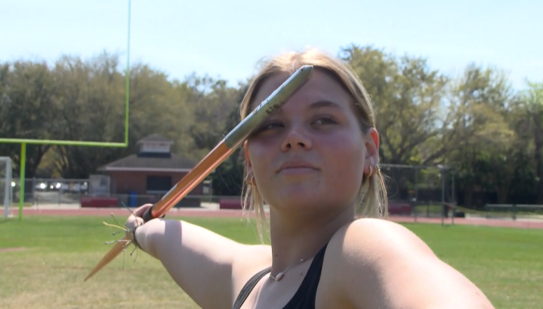 Porter-Gaud's Brett Jones has been named the Gatorade Girls Track &amp; Field Athlete of the Year for South Carolina

The senior won state titles in SCISA for shot put, discus and javelin &amp; her javelin throw of 166 ft, 6 inches in March ranked #1 nationally for prep girls this spring