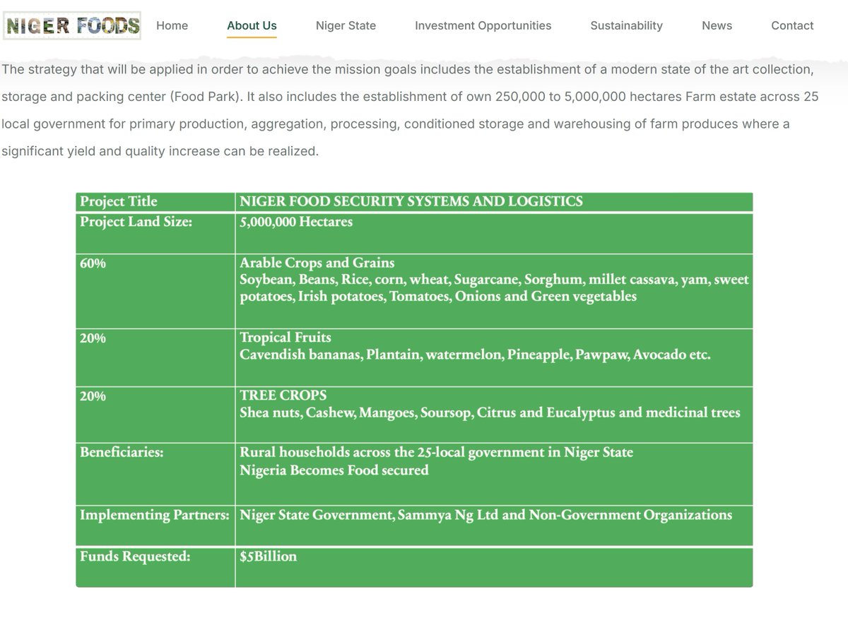 yaxmokwa's tweet image. It would be beneficial for Nigerlites to have access to the financial records of Niger Foods. Transparency around last year’s performance - such as how much was invested, farm size, and whether it recorded a profit or loss - would help build public trust and accountability.