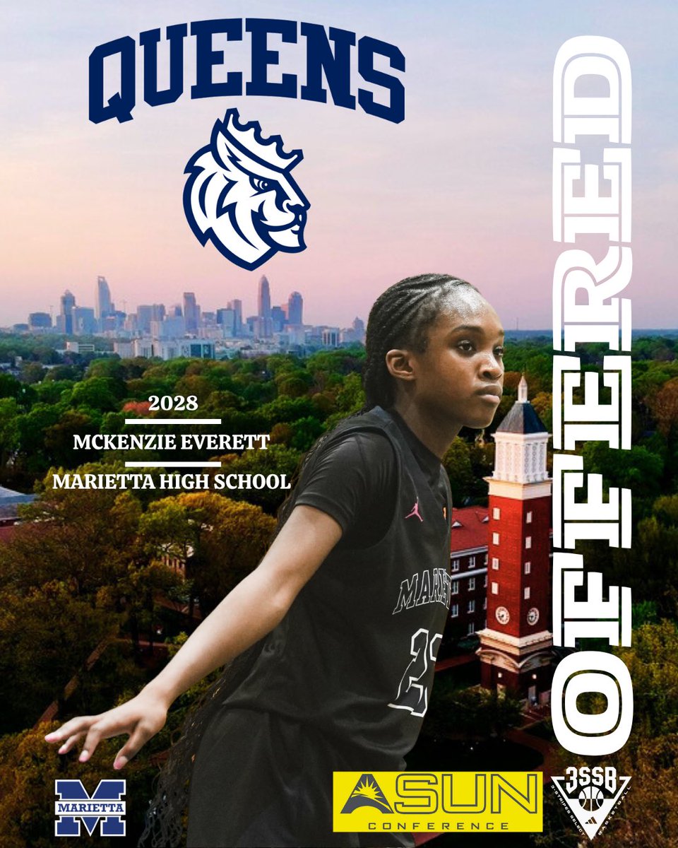 After a competitive and fun elite camp, I am truly blessed and honored to say I have received an offer from the Queens University @Queenswbb. Thank you Coach Brown for giving me this opportunity!