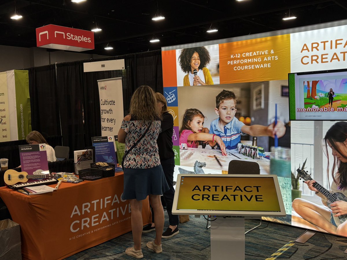 Our ArtiFact: Content For Learning crew is @ the National Alliance for Public Charter Schools Conference in #Orlando  til July 2nd. Meet Dr Todd Goodman &amp; Carrie Kennedy. Discuss how our expansive catalog of world-class arts curricula can enhance your #charterschool #cyberschool