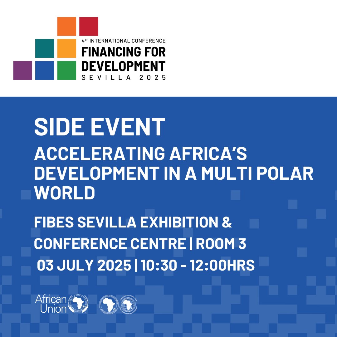 African Union (@_africanunion) on Twitter photo SAVE THE DATE
Accelerating Africa’s Development in a Multipolar World
The African Union and <a href="/NEPAD_Agency/">AUDA-NEPAD</a> in partnership with the <a href="/AfDB_Group/">African Development Bank Group</a> ,invites Member States, partners, and stakeholders to this session, which will present the Strategic Framework on Key Actions to SAVE THE DATE
Accelerating Africa’s Development in a Multipolar World
The African Union and <a href="/NEPAD_Agency/">AUDA-NEPAD</a> in partnership with the <a href="/AfDB_Group/">African Development Bank Group</a> ,invites Member States, partners, and stakeholders to this session, which will present the Strategic Framework on Key Actions to