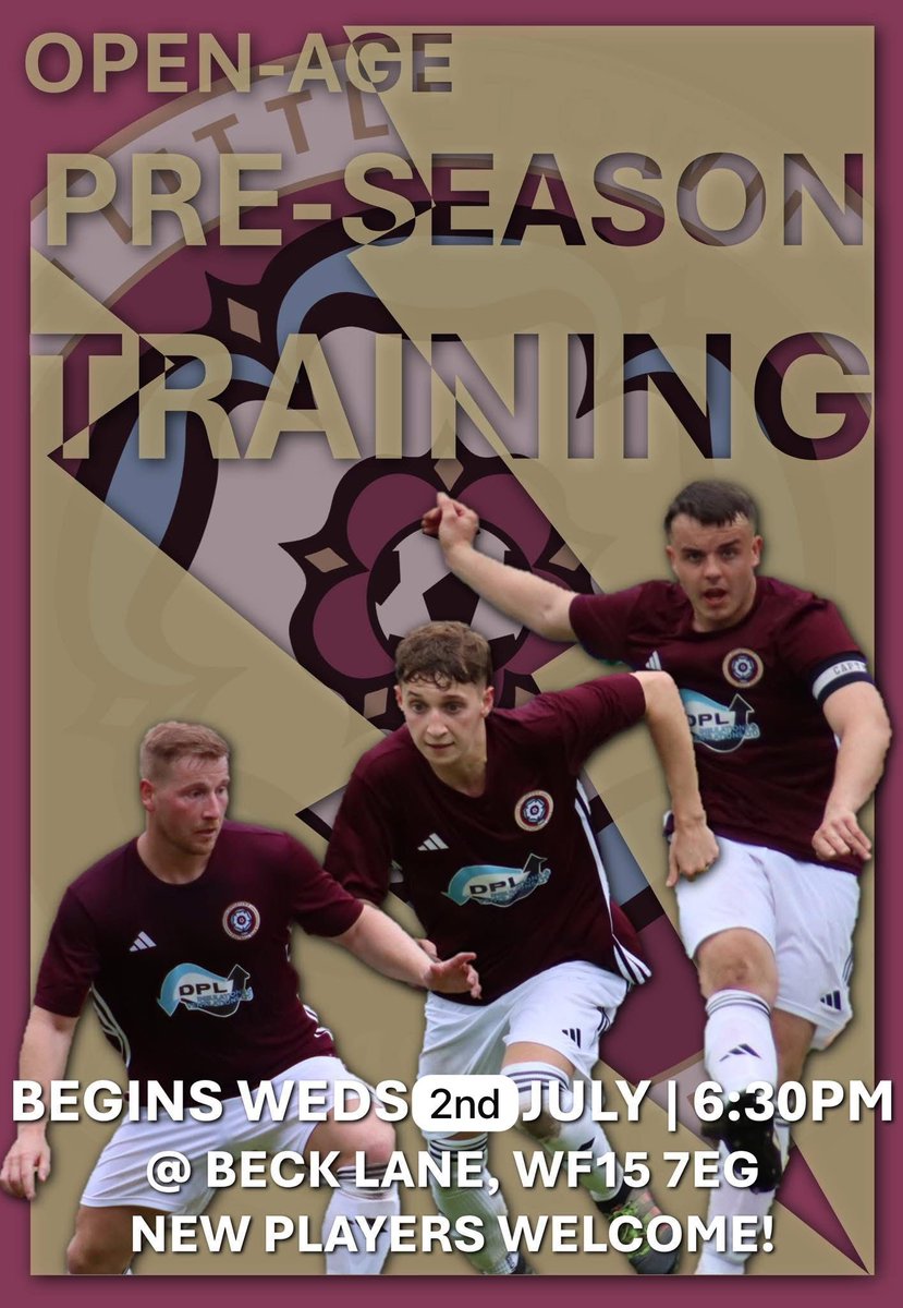 LittletownFC's tweet photo. Both teams back at it Wednesday. Come down &amp; get involved. 

Always looking for lads to compete and who want to commit! 

See you Wednesday, 6.30pm. 

#UTT https://t.co/Xcla9rE2QU