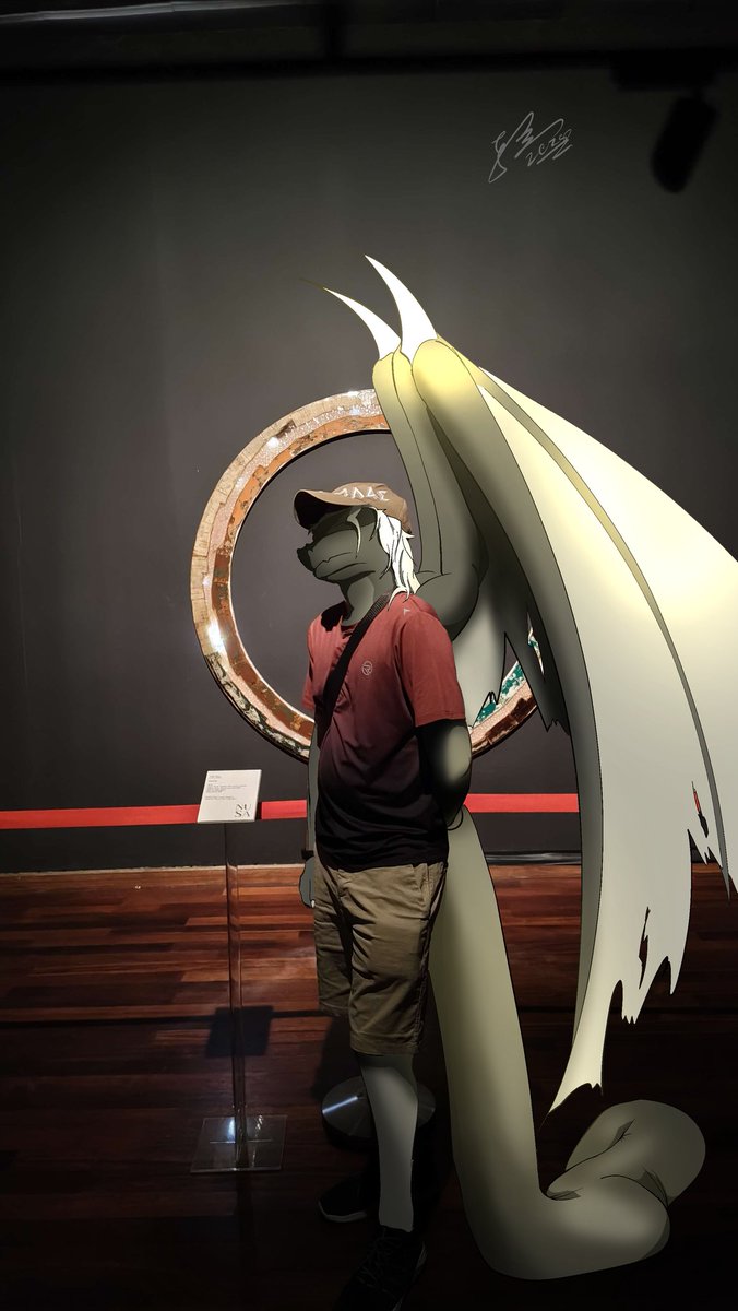 XanderScale's tweet photo. Irl face reveal????
#furry #furryartist https://t.co/J2UuFDZnu0