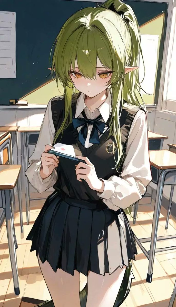 monikasayu's tweet photo. ガヴィル
 #AIart #アークナイツ #ガヴィル #AIイラスト︎ https://t.co/2H38qDEAob