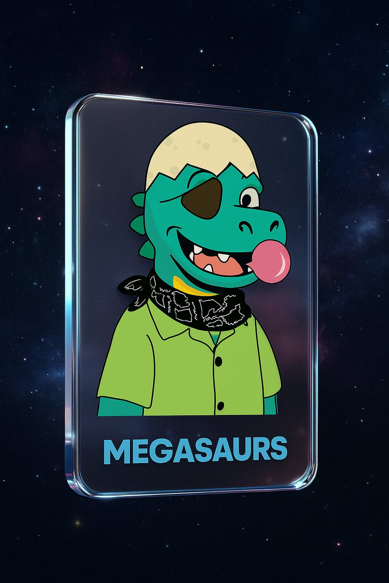 Bronto (@bronto_finance) on Twitter photo THE MEGASAURS mint goes live on July 8 exclusively on <a href="/KingdomlyApp/">Kingdomly 🏰</a>.
Only the chosen will survive.
Full mint details dropping soon. THE MEGASAURS mint goes live on July 8 exclusively on <a href="/KingdomlyApp/">Kingdomly 🏰</a>.
Only the chosen will survive.
Full mint details dropping soon.