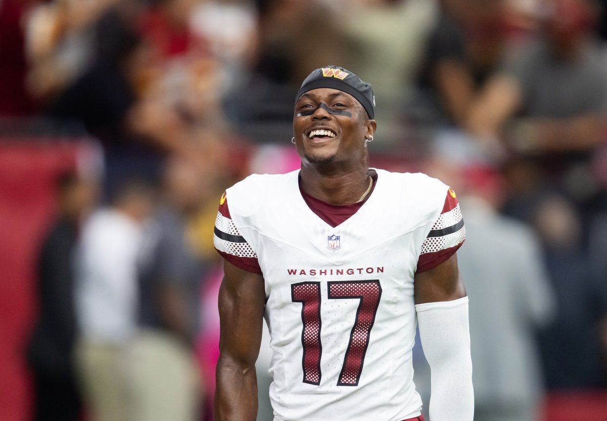 Savage (@savagesports_) on Twitter photo Terry Mclaurin and the Commanders are “not close” to a new contract.
Per: <a href="/AdamSchefter/">Adam Schefter</a>
Adds it will be interesting if teams start to snoop around to see if they could trade for Mclaurin.
🤔 Terry Mclaurin and the Commanders are “not close” to a new contract.
Per: <a href="/AdamSchefter/">Adam Schefter</a>
Adds it will be interesting if teams start to snoop around to see if they could trade for Mclaurin.
🤔