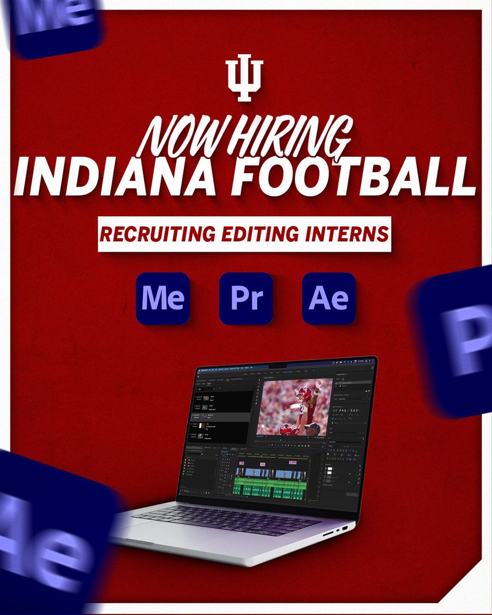 Cuban Center (@cubancenter) on Twitter photo Applications for our 2025-26 <a href="/IndianaFootball/">Indiana Football</a> Recruiting Editing Interns are ๐๐๐ ๐๐๐๐!
Apply here โ bit.ly/4lvUphY Applications for our 2025-26 <a href="/IndianaFootball/">Indiana Football</a> Recruiting Editing Interns are ๐๐๐ ๐๐๐๐!
Apply here โ bit.ly/4lvUphY