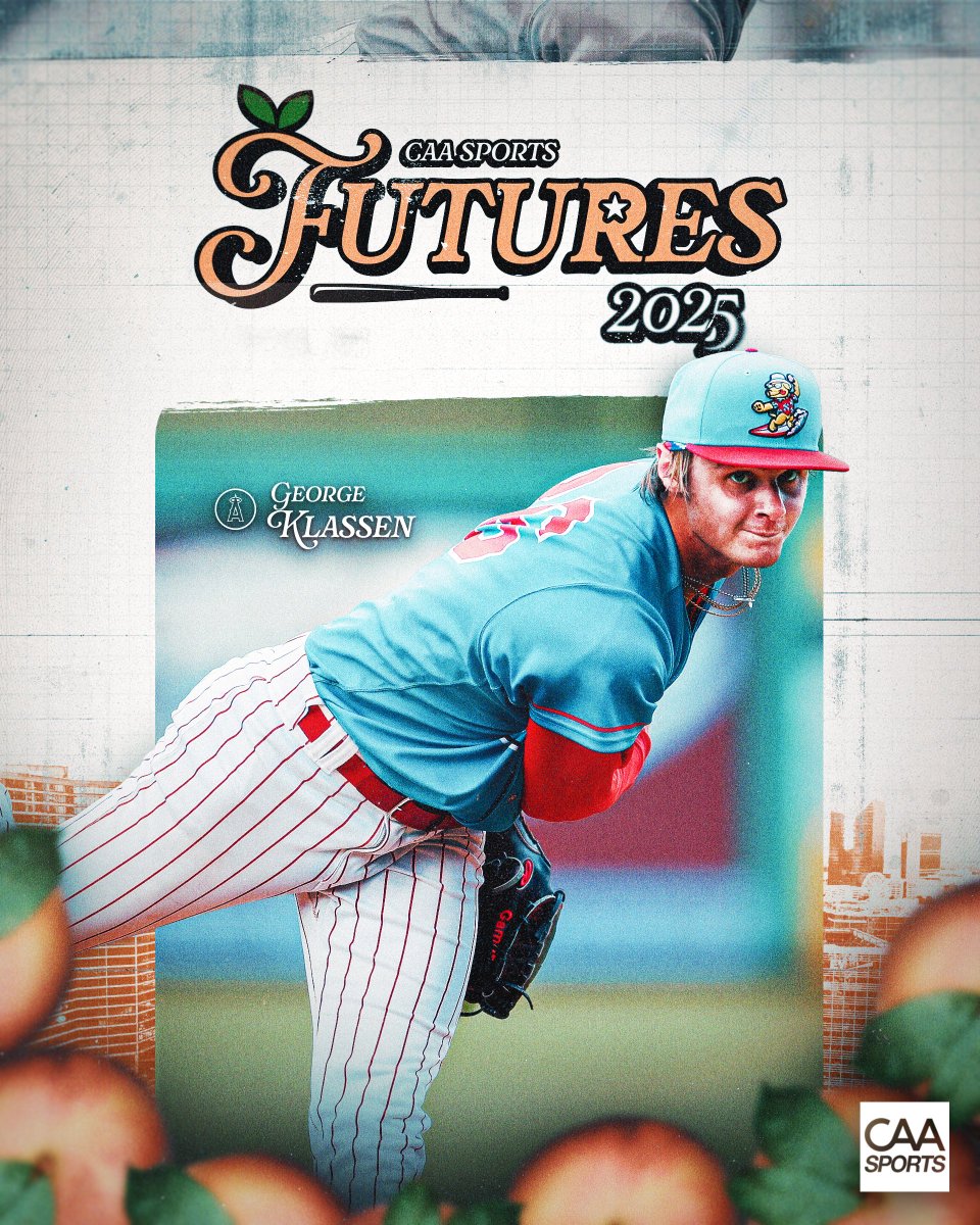 CAA_Baseball's tweet photo. 🌟 Congratulations to George Klassen on being named to the 2025 All-Star Futures Game 🌟

#CAANext https://t.co/prXDuErKRW