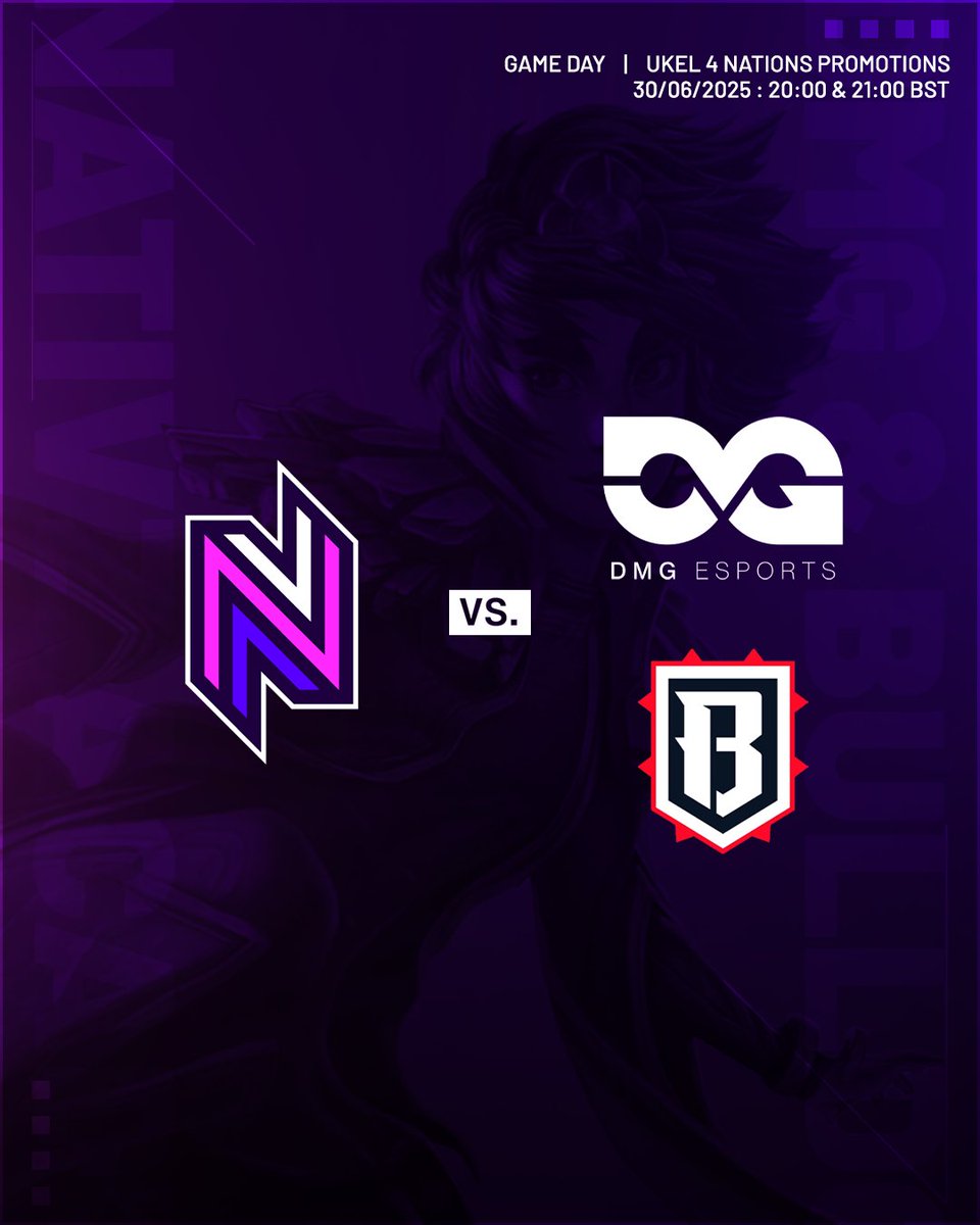 Nativz (@nativzgg) on Twitter photo Promotions are upon us! π
Tonight we're facing off against <a href="/DMGesportGG/">DMG Esports</a> and <a href="/_BulldogEsports/">Bulldog Esports</a> βοΈ
Games starting: 20:00 π & 21:00 π BST
Support us over at: twitch.tv/theukel πΊ
#NativzWin Promotions are upon us! π
Tonight we're facing off against <a href="/DMGesportGG/">DMG Esports</a> and <a href="/_BulldogEsports/">Bulldog Esports</a> βοΈ
Games starting: 20:00 π & 21:00 π BST
Support us over at: twitch.tv/theukel πΊ
#NativzWin