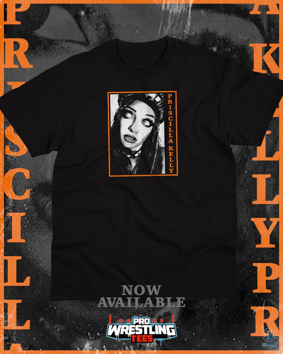 Double shirt drop in one day! How lucky could ya get 🥀 😛

Get yours 👇🏻👇🏻👇🏻
prowrestlingtees.com/priscillakelly