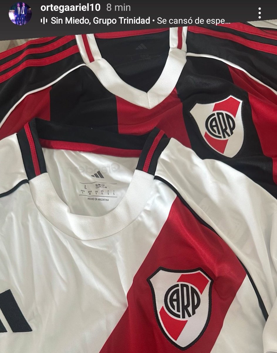 Te presumiría como el Burrito Ortega a las nuevas camisetas de River.