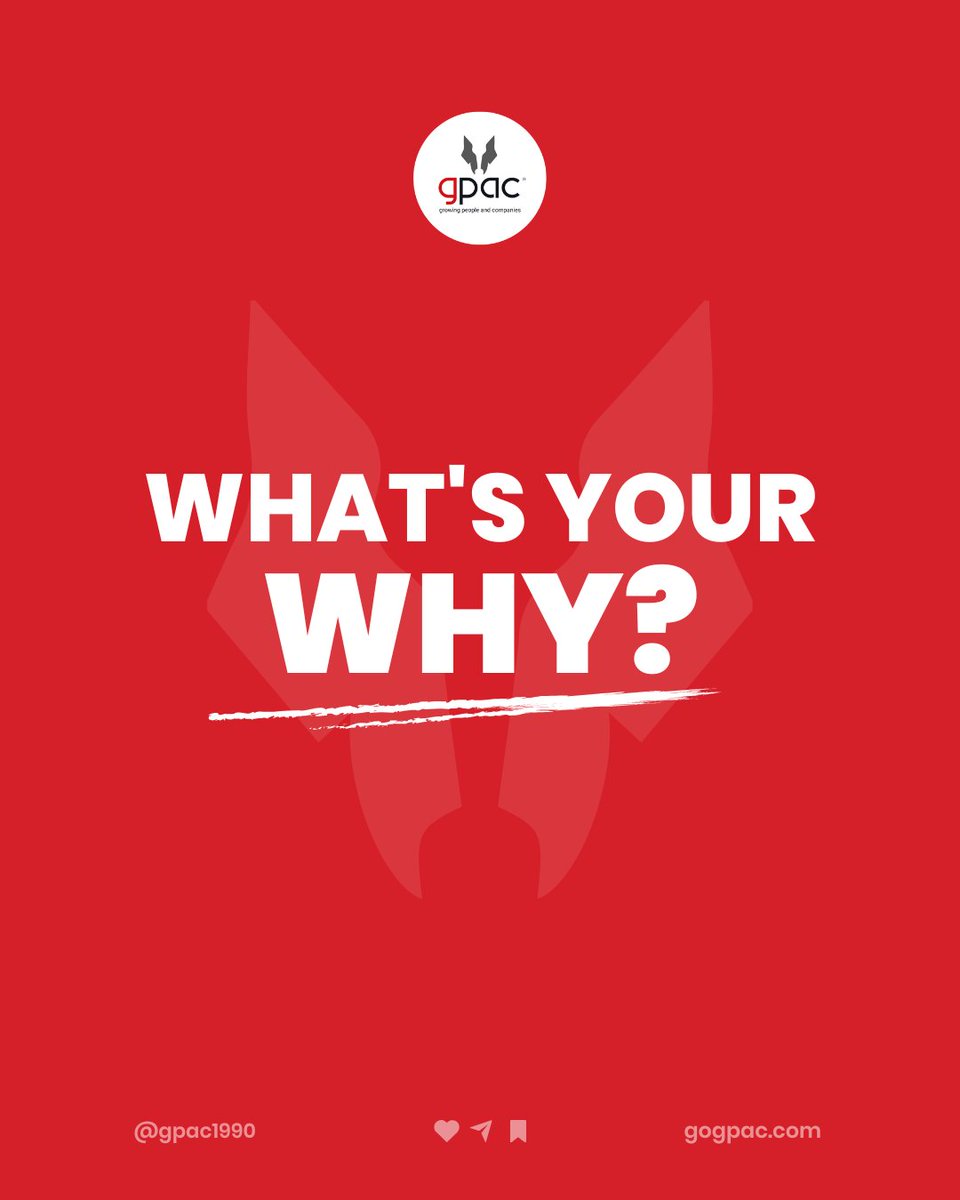 gpac (@gogpac) on Twitter photo 💭 Everyone has a why—a reason that pushes them forward, even when things get tough.
Whether it’s your family, your goals, or the life you’re building... your “why” matters.
So tell us—what's your why? 👇
#MondayMotivation #MindsetMonday #gpac #LaptopLifestyle #WorkWithPurpose 💭 Everyone has a why—a reason that pushes them forward, even when things get tough.
Whether it’s your family, your goals, or the life you’re building... your “why” matters.
So tell us—what's your why? 👇
#MondayMotivation #MindsetMonday #gpac #LaptopLifestyle #WorkWithPurpose