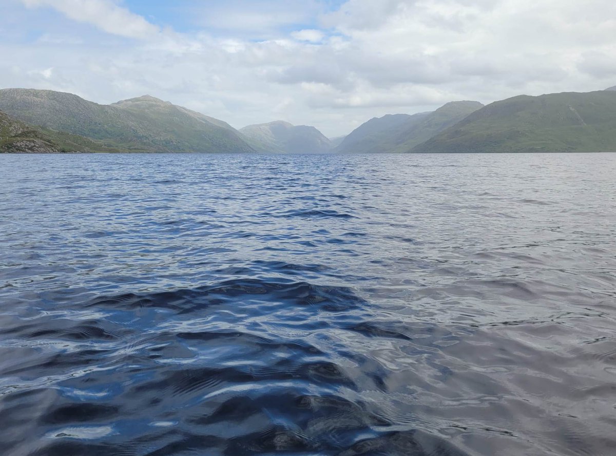 highland_new's tweet photo. Grand day canoeing on Loch Morar yesterday https://t.co/8h6VeeR6Je