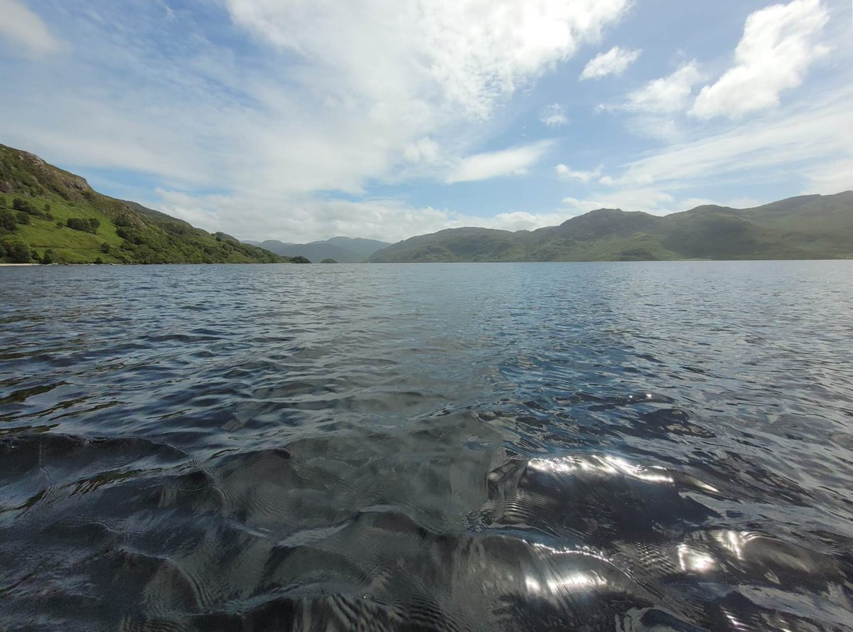 highland_new's tweet photo. Grand day canoeing on Loch Morar yesterday https://t.co/8h6VeeR6Je