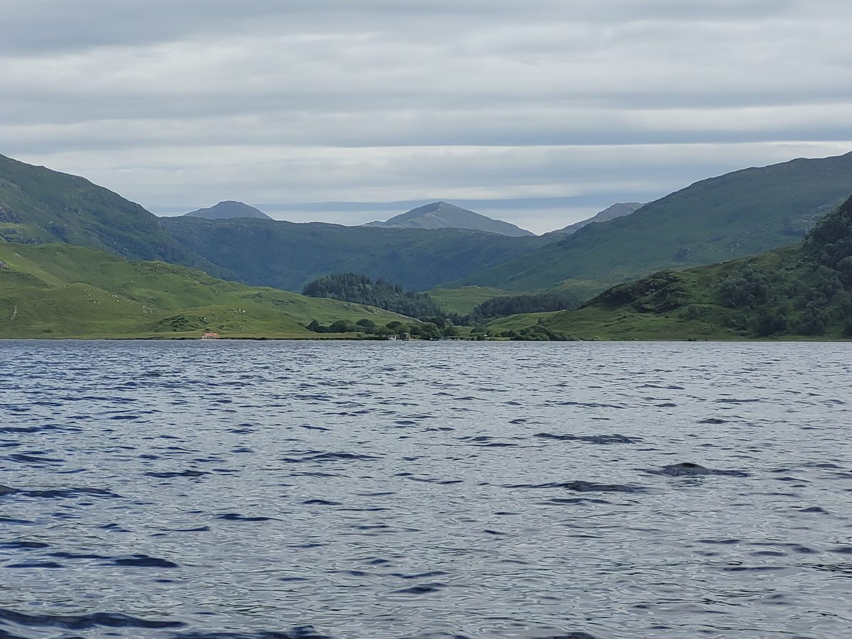 highland_new's tweet photo. Grand day canoeing on Loch Morar yesterday https://t.co/8h6VeeR6Je