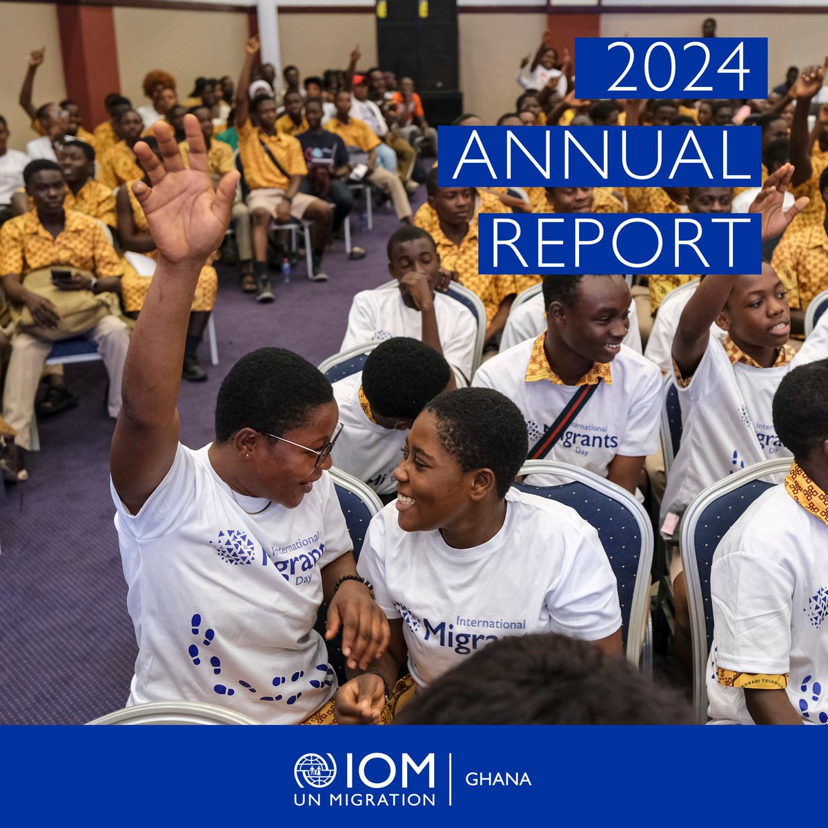 In 2024, IOM Ghana worked with its partners, including the Government &amp; <a href="/UNinGhana/">UNinGhana</a>, to successfully achieve our vision of promoting safe, orderly, &amp; regular migration. 
Curious to see our achievements from last year? 
Read our 2024 Annual Report now: bit.ly/4kh6Htw