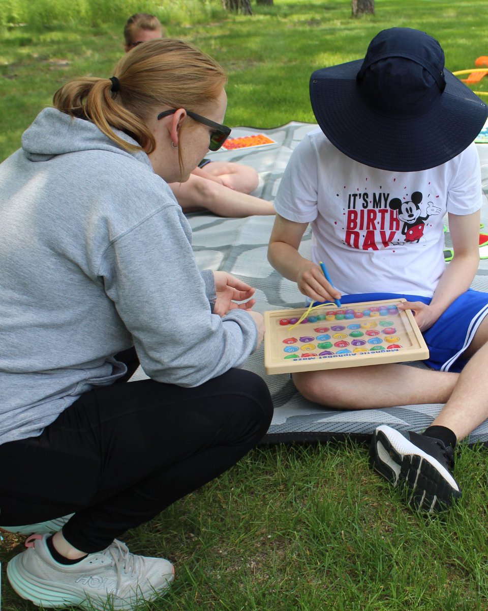 The Jamestown Parks &amp; Rec Discovery Mobile rolled into our North Campus and transformed the afternoon into a sensory-filled adventure of play, creativity, and hands-on fun. From building toys to sensory games, our students were all smiles and fully engaged!