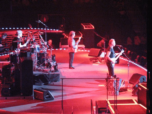 A fan photograph of The Police at New Orleans Arena, LA in 2007. 📸