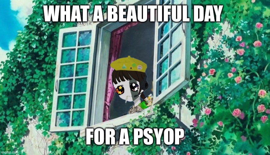 Don’t you agree?

Everything’s a $PSYOP

o7