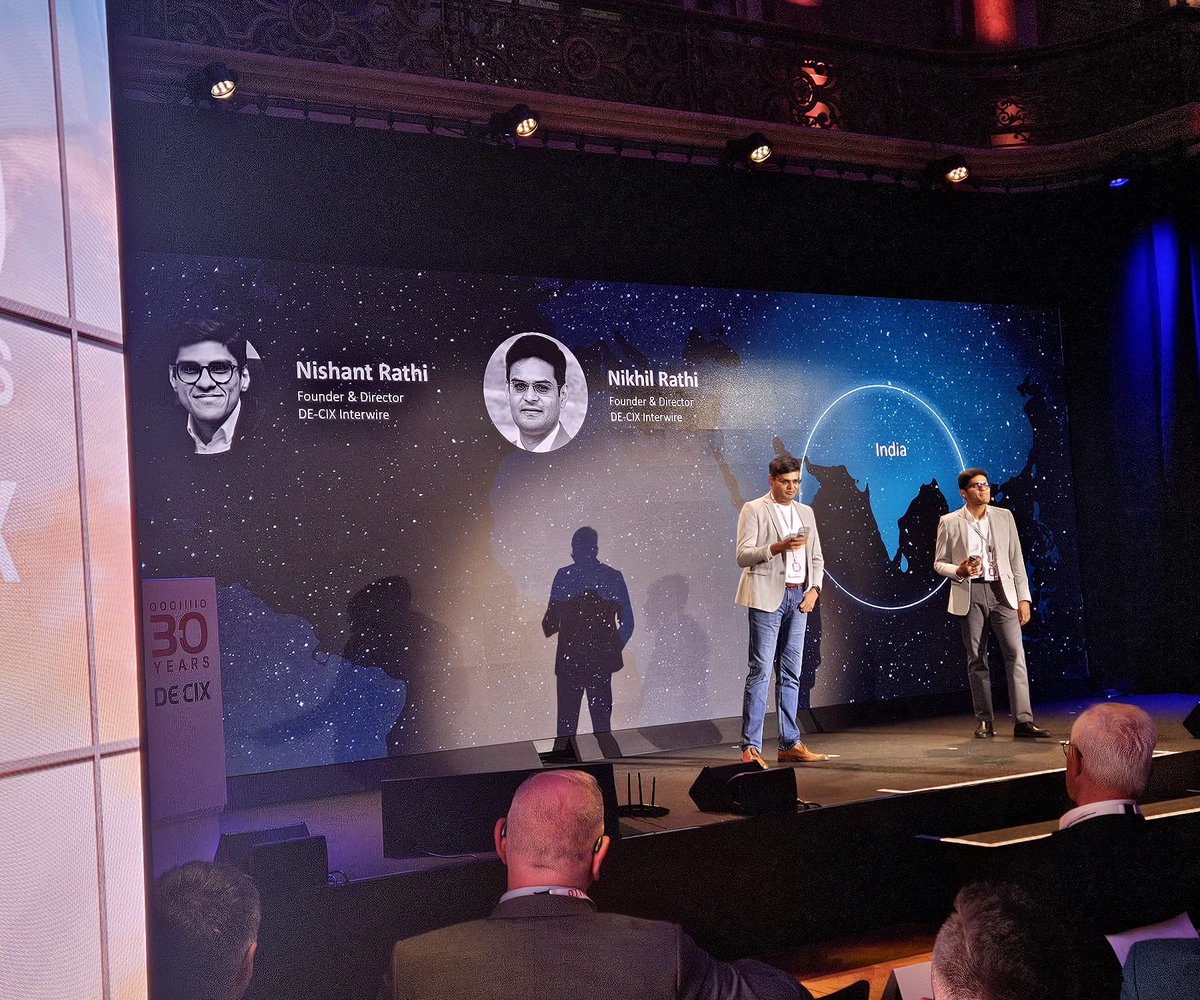 InterGlobix's tweet image. A Glimpse into the Future of Global Connectivity.
At the DE-CIX 30th Anniversary Summit, thought leaders from across the world converged in Frankfurt to explore the evolving fabric of interconnection.
From lightning talks spotlighting regional breakthroughs to strategic…