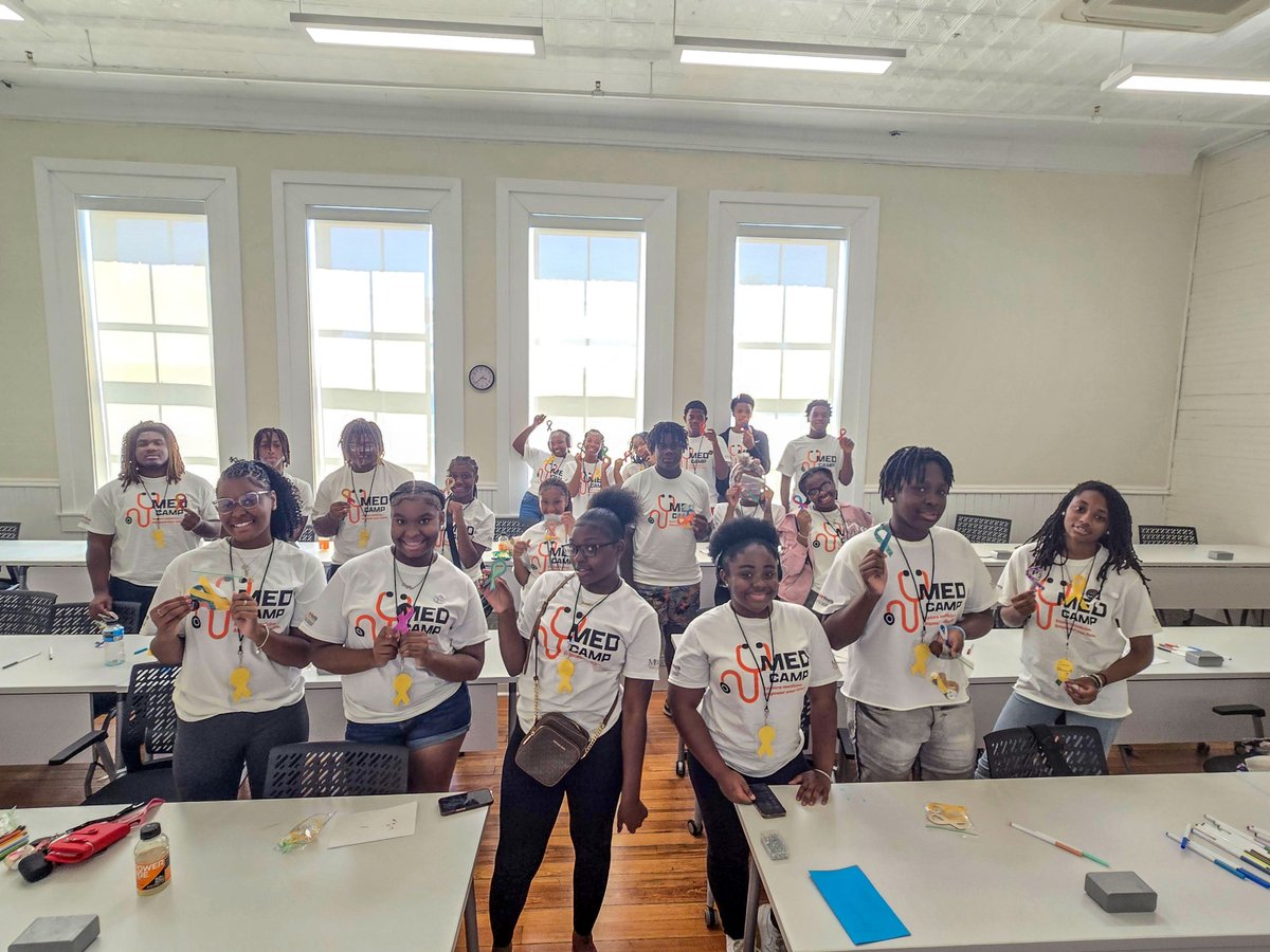 👩‍⚕️🧑‍⚕️ Celebrating 4 amazing years of Med Camp with MUSM, Andrew College &amp; Randolph-Clay Schools! 21 students explored health care careers with hands-on learning &amp; wrapped up with a special graduation 🎓👏 #FutureHealthcareLeaders #MedCamps2025