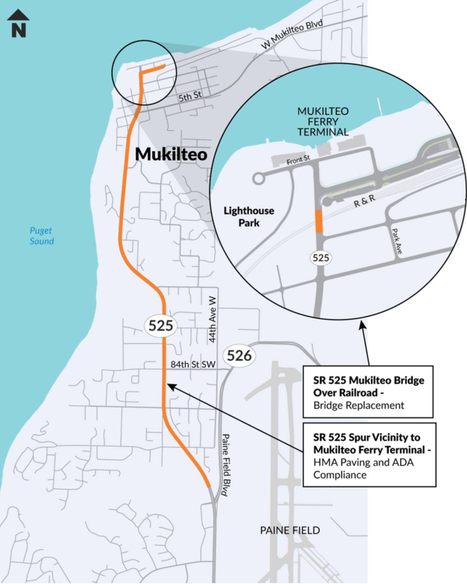 The Washington State Department of Transportation is conducting a study of State Route 525 to gather information that will help shape two projects in Mukilteo.

🗓 Online Open House: Now through July 9
💬 Share your thoughts: engage.wsdot.wa.gov/sr-525-mukilteo
